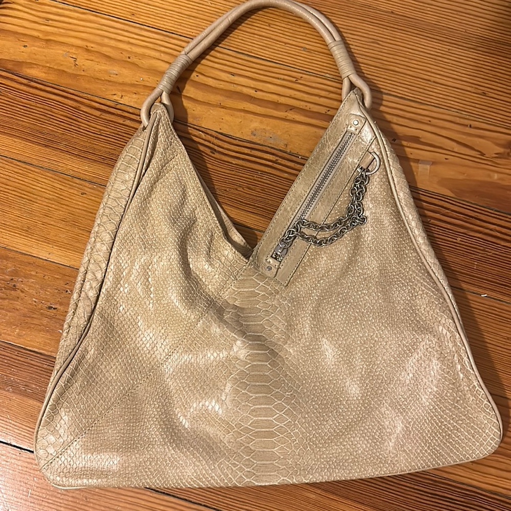 Bebe vintage snake handbag